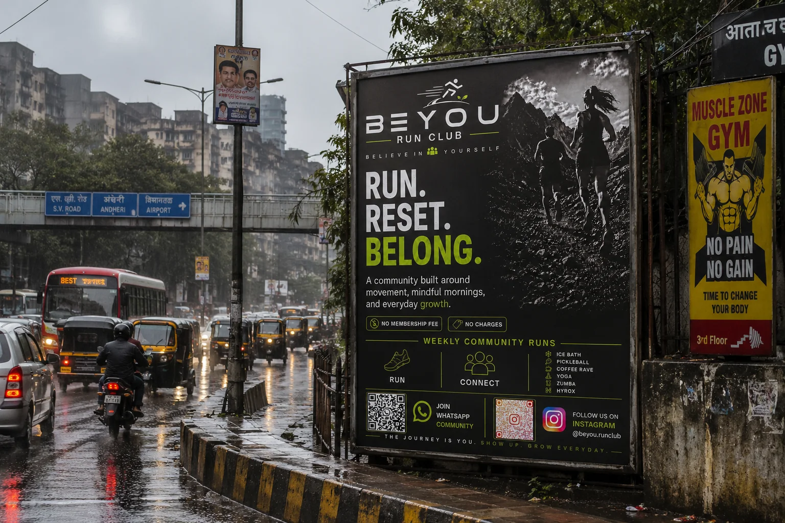 Outdoor Flex Hoardings