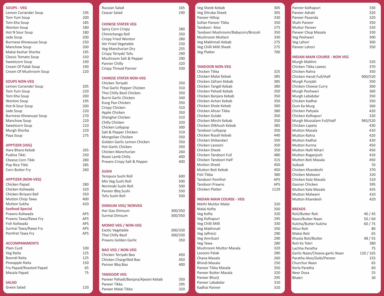 Take Away Menu rev 2